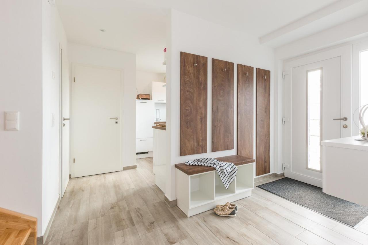 Ferienhaus-See-Sauna-Kamin-Hund Mit E-Ladestation Krakow am See Exteriör bild